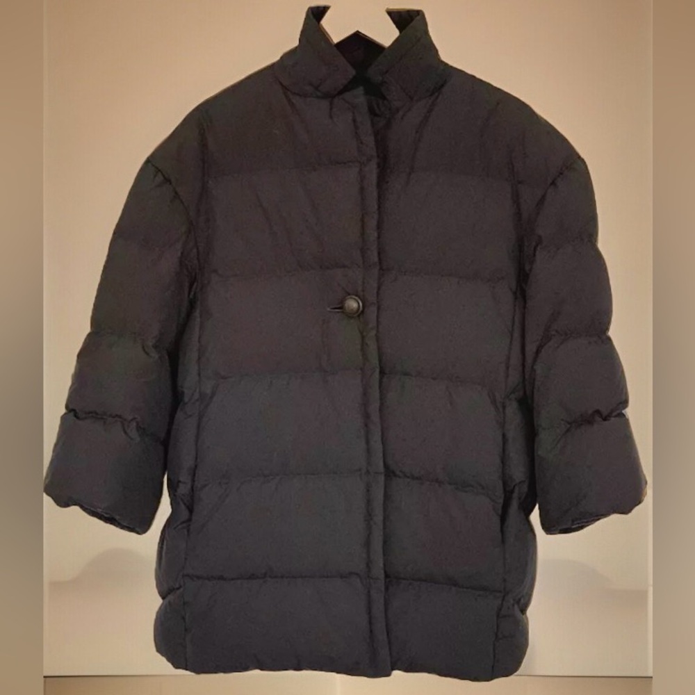 😎 J.CREW Stylized, Hip-Length, Cruelty Free, Unique Jacket!